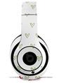 WraptorSkinz Skin Decal Wrap compatible with Beats Studio 2 and 3 Wired and Wireless Headphones Hearts Green Skin Only (HEADPHONES NOT INCLUDED)