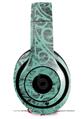 WraptorSkinz Skin Decal Wrap compatible with Beats Studio 2 and 3 Wired and Wireless Headphones Folder Doodles Seafoam Green Skin Only (HEADPHONES NOT INCLUDED)