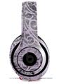 WraptorSkinz Skin Decal Wrap compatible with Beats Studio 2 and 3 Wired and Wireless Headphones Folder Doodles Lavender Skin Only (HEADPHONES NOT INCLUDED)