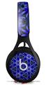 WraptorSkinz Skin Decal Wrap compatible with Beats EP Headphones Daisy Blue Skin Only HEADPHONES NOT INCLUDED