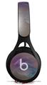 WraptorSkinz Skin Decal Wrap compatible with Beats EP Headphones Purple Orange Skin Only HEADPHONES NOT INCLUDED