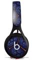 WraptorSkinz Skin Decal Wrap compatible with Beats EP Headphones Linear Cosmos Blue Skin Only HEADPHONES NOT INCLUDED