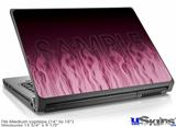 Laptop Skin (Medium) - Fire Flames Pink