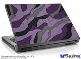 Laptop Skin (Medium) - Camouflage Purple