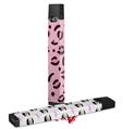Skin Decal Wrap 2 Pack compatible with Juul Vapes Pink Cheetah JUUL NOT INCLUDED