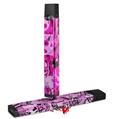 Skin Decal Wrap 2 Pack for Juul Vapes Pink Plaid Graffiti JUUL NOT INCLUDED