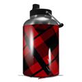 Skin Decal Wrap for 2017 RTIC One Gallon Jug Red Plaid (Jug NOT INCLUDED) by WraptorSkinz