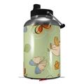 Skin Decal Wrap for 2017 RTIC One Gallon Jug Birds Butterflies and Flowers (Jug NOT INCLUDED) by WraptorSkinz