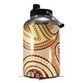 Skin Decal Wrap for 2017 RTIC One Gallon Jug Paisley Vect 01 (Jug NOT INCLUDED) by WraptorSkinz