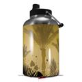 Skin Decal Wrap for 2017 RTIC One Gallon Jug Summer Palm Trees (Jug NOT INCLUDED) by WraptorSkinz