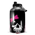 Skin Decal Wrap for 2017 RTIC One Gallon Jug Scene Kid Girl Skull (Jug NOT INCLUDED) by WraptorSkinz