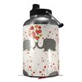 Skin Decal Wrap for 2017 RTIC One Gallon Jug Elephant Love (Jug NOT INCLUDED) by WraptorSkinz