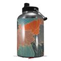 Skin Decal Wrap for 2017 RTIC One Gallon Jug Flowers Pattern 03 (Jug NOT INCLUDED) by WraptorSkinz
