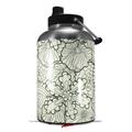 Skin Decal Wrap for 2017 RTIC One Gallon Jug Flowers Pattern 05 (Jug NOT INCLUDED) by WraptorSkinz
