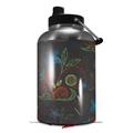 Skin Decal Wrap for 2017 RTIC One Gallon Jug Flowers Pattern 07 (Jug NOT INCLUDED) by WraptorSkinz