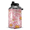 Skin Decal Wrap for 2017 RTIC One Gallon Jug Flowers Pattern 12 (Jug NOT INCLUDED) by WraptorSkinz
