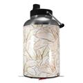 Skin Decal Wrap for 2017 RTIC One Gallon Jug Flowers Pattern 17 (Jug NOT INCLUDED) by WraptorSkinz