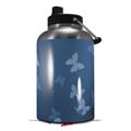 Skin Decal Wrap for 2017 RTIC One Gallon Jug Bokeh Butterflies Blue (Jug NOT INCLUDED) by WraptorSkinz