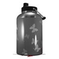 Skin Decal Wrap for 2017 RTIC One Gallon Jug Bokeh Butterflies Grey (Jug NOT INCLUDED) by WraptorSkinz