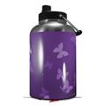 Skin Decal Wrap for 2017 RTIC One Gallon Jug Bokeh Butterflies Purple (Jug NOT INCLUDED) by WraptorSkinz