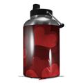 Skin Decal Wrap for 2017 RTIC One Gallon Jug Bokeh Hearts Red (Jug NOT INCLUDED) by WraptorSkinz