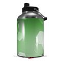 Skin Decal Wrap for 2017 RTIC One Gallon Jug Bokeh Hex Green (Jug NOT INCLUDED) by WraptorSkinz