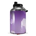 Skin Decal Wrap for 2017 RTIC One Gallon Jug Bokeh Hex Purple (Jug NOT INCLUDED) by WraptorSkinz