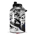 Skin Decal Wrap for 2017 RTIC One Gallon Jug Baja 0018 Blue Navy (Jug NOT INCLUDED) by WraptorSkinz