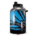 Skin Decal Wrap for 2017 RTIC One Gallon Jug Baja 0040 Blue Medium (Jug NOT INCLUDED) by WraptorSkinz