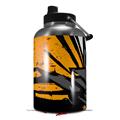 Skin Decal Wrap for 2017 RTIC One Gallon Jug Baja 0040 Orange (Jug NOT INCLUDED) by WraptorSkinz