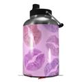 Skin Decal Wrap for 2017 RTIC One Gallon Jug Pink Lips (Jug NOT INCLUDED) by WraptorSkinz