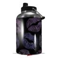 Skin Decal Wrap for 2017 RTIC One Gallon Jug Purple And Black Lips (Jug NOT INCLUDED) by WraptorSkinz