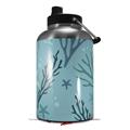 Skin Decal Wrap for 2017 RTIC One Gallon Jug Sea Blue (Jug NOT INCLUDED) by WraptorSkinz