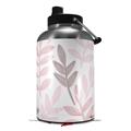 Skin Decal Wrap for 2017 RTIC One Gallon Jug Watercolor Leaves (Jug NOT INCLUDED) by WraptorSkinz