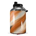 Skin Decal Wrap for 2017 RTIC One Gallon Jug Paint Blend Orange (Jug NOT INCLUDED) by WraptorSkinz