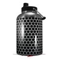 Skin Decal Wrap for 2017 RTIC One Gallon Jug Mesh Metal Hex 02 (Jug NOT INCLUDED) by WraptorSkinz