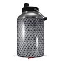 Skin Decal Wrap for 2017 RTIC One Gallon Jug Mesh Metal Hex (Jug NOT INCLUDED) by WraptorSkinz