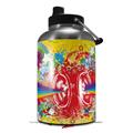Skin Decal Wrap for 2017 RTIC One Gallon Jug Rainbow Music (Jug NOT INCLUDED) by WraptorSkinz