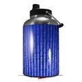 Skin Decal Wrap for 2017 RTIC One Gallon Jug Binary Rain Blue (Jug NOT INCLUDED) by WraptorSkinz
