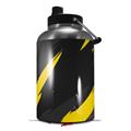 Skin Decal Wrap for 2017 RTIC One Gallon Jug Jagged Camo Yellow (Jug NOT INCLUDED) by WraptorSkinz