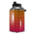 Skin Decal Wrap for 2017 RTIC One Gallon Jug Faded Dots Hot Pink Orange (Jug NOT INCLUDED) by WraptorSkinz