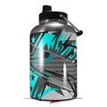 Skin Decal Wrap for 2017 RTIC One Gallon Jug Baja 0032 Neon Teal (Jug NOT INCLUDED) by WraptorSkinz