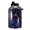 Skin Decal Wrap compatible with 2017 RTIC One Gallon Jug Linear Cosmos Blue (Jug NOT INCLUDED) by WraptorSkinz