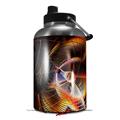 Skin Decal Wrap compatible with 2017 RTIC One Gallon Jug Solar Flares (Jug NOT INCLUDED) by WraptorSkinz