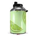 Skin Decal Wrap compatible with 2017 RTIC One Gallon Jug Limes Green (Jug NOT INCLUDED) by WraptorSkinz