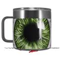 Skin Decal Wrap for Yeti Coffee Mug 14oz Eyeball Green - 14 oz CUP NOT INCLUDED by WraptorSkinz