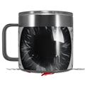 Skin Decal Wrap for Yeti Coffee Mug 14oz Eyeball Black - 14 oz CUP NOT INCLUDED by WraptorSkinz