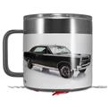 Skin Decal Wrap for Yeti Coffee Mug 14oz 1967 Black Pontiac GTO 3786 - 14 oz CUP NOT INCLUDED by WraptorSkinz