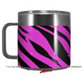 Skin Decal Wrap for Yeti Coffee Mug 14oz Pink Tiger - 14 oz CUP NOT INCLUDED by WraptorSkinz