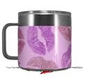 Skin Decal Wrap for Yeti Coffee Mug 14oz Pink Lips - 14 oz CUP NOT INCLUDED by WraptorSkinz